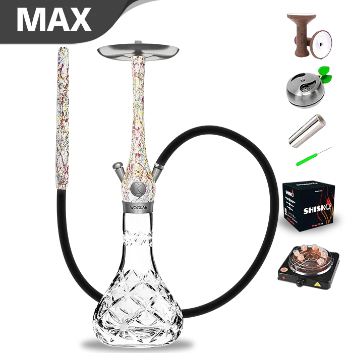 Wookah Abstract Mastercut Bloom Hookah