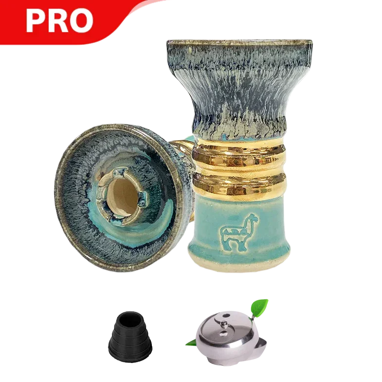 Alpaca Special Edition Mini Rook 18k Gold Bowl - Aqua