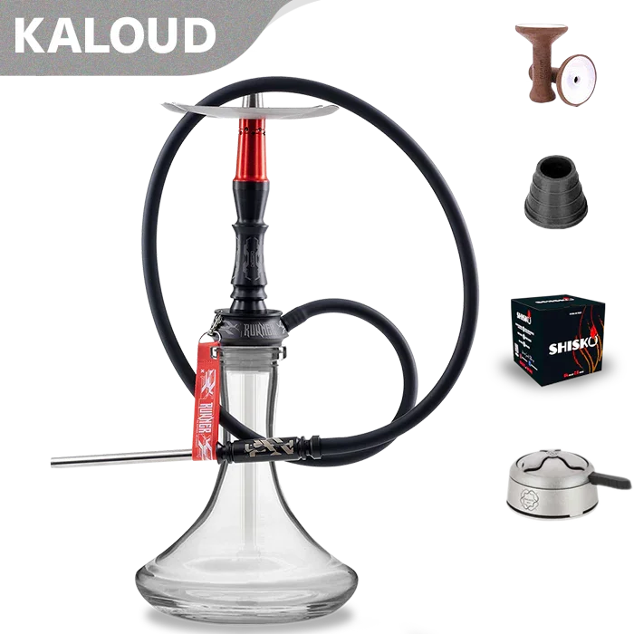 Runner Hookah - D-Dao - Red