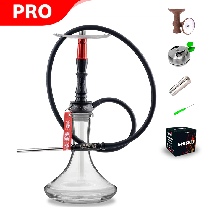 Runner Hookah - D-Dao - Red