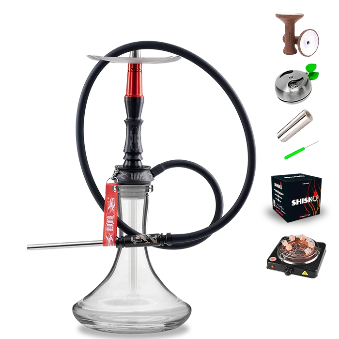 Runner Hookah - D-Dao - Red