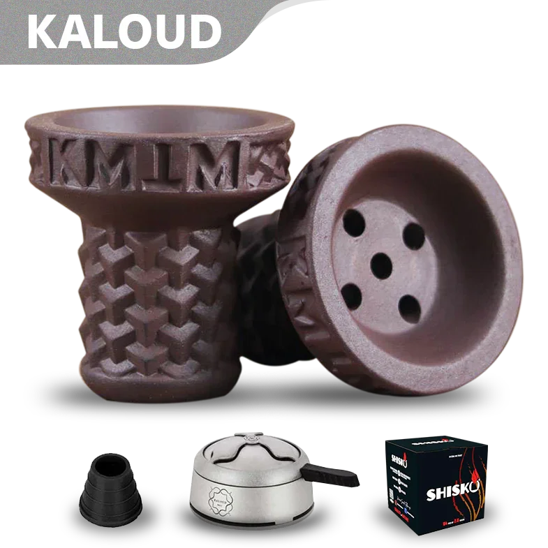 Werkbund Hookah Bowl - KMTM Turkish - Hookah Shisha - UK - black