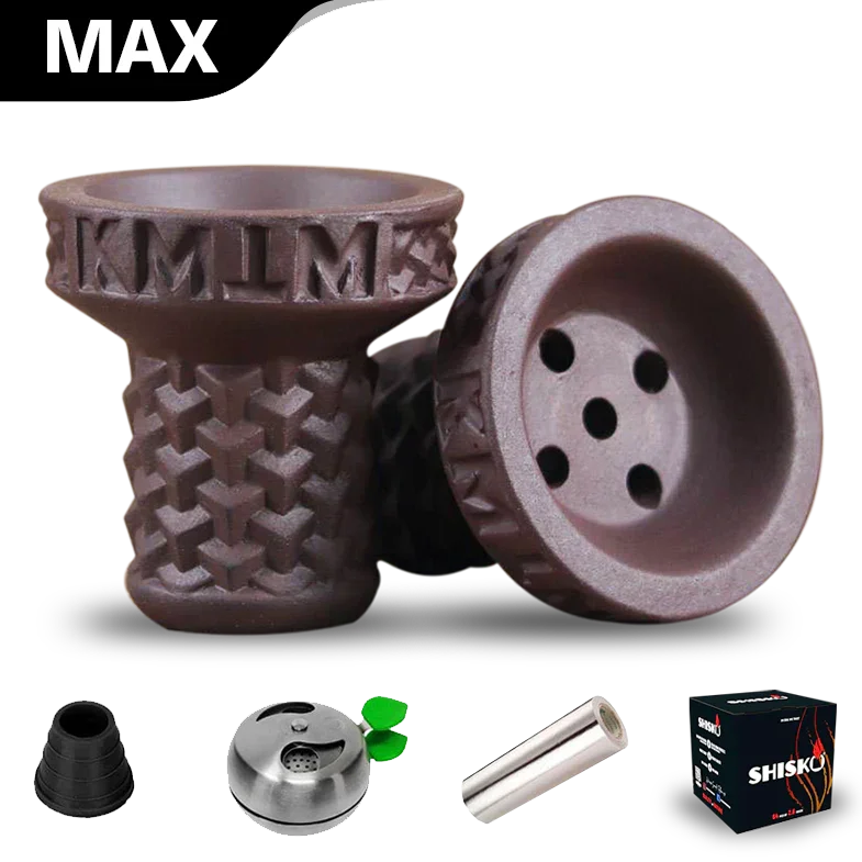 Werkbund Hookah Bowl - KMTM Turkish - Hookah Shisha - UK - black