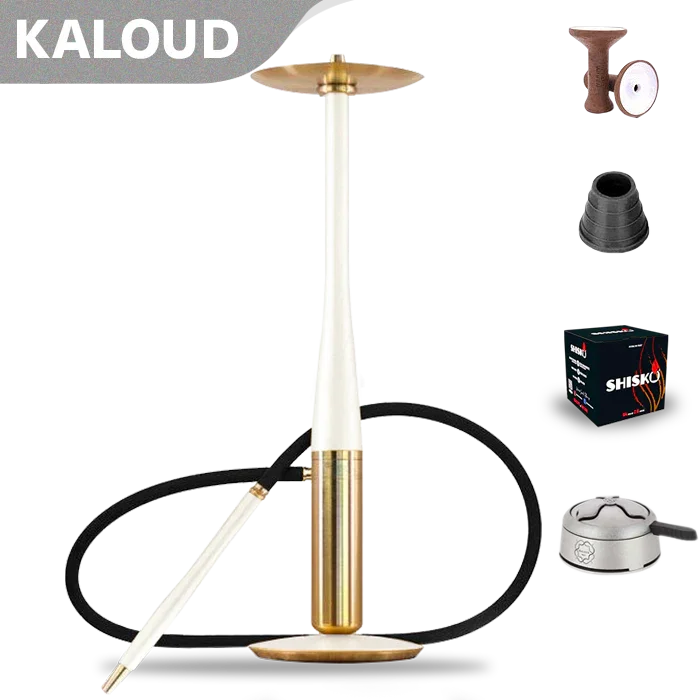 Union Hookah Argument - PVD White Gold