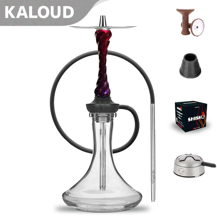 Jetpack Hookah - Candy Red Purple
