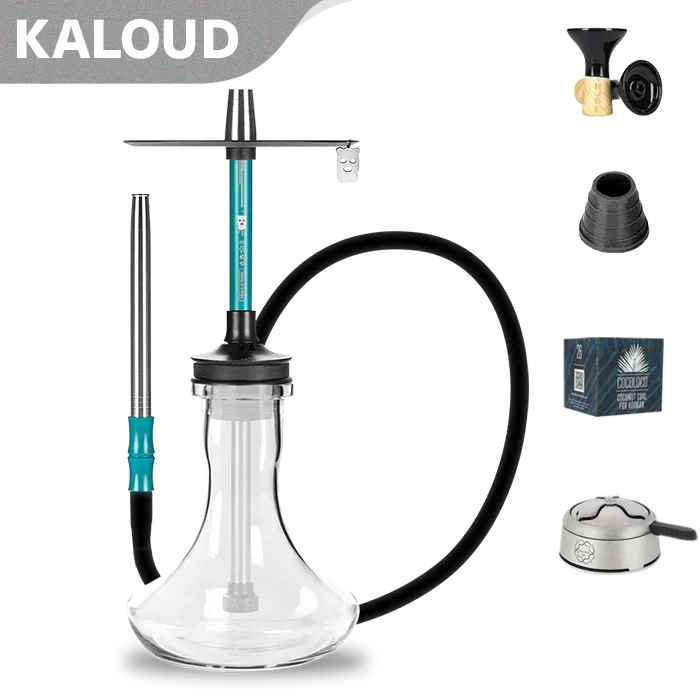 Alpha Misha Rebel Hookah - Azure