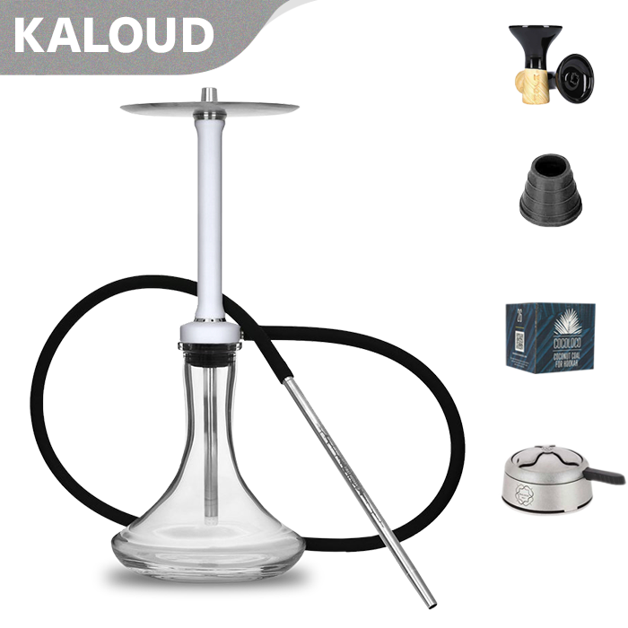 First Hookah Core Light Hookah Set - White