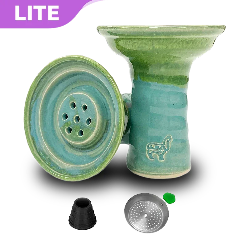 Alpaca Lipache Bowl - Green On Denim