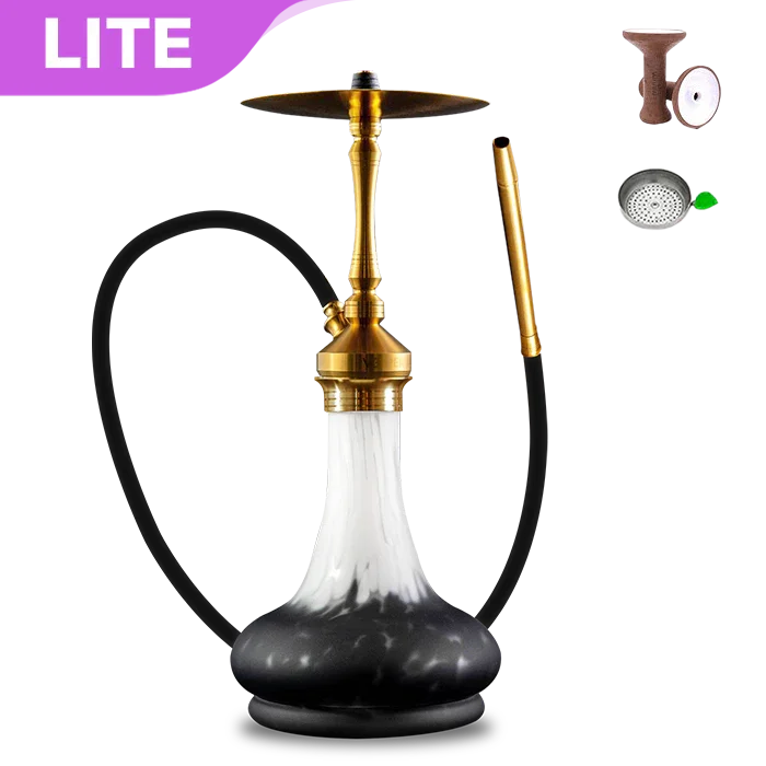 Vesper Hookah Vega PVD Gold With Threaded Base