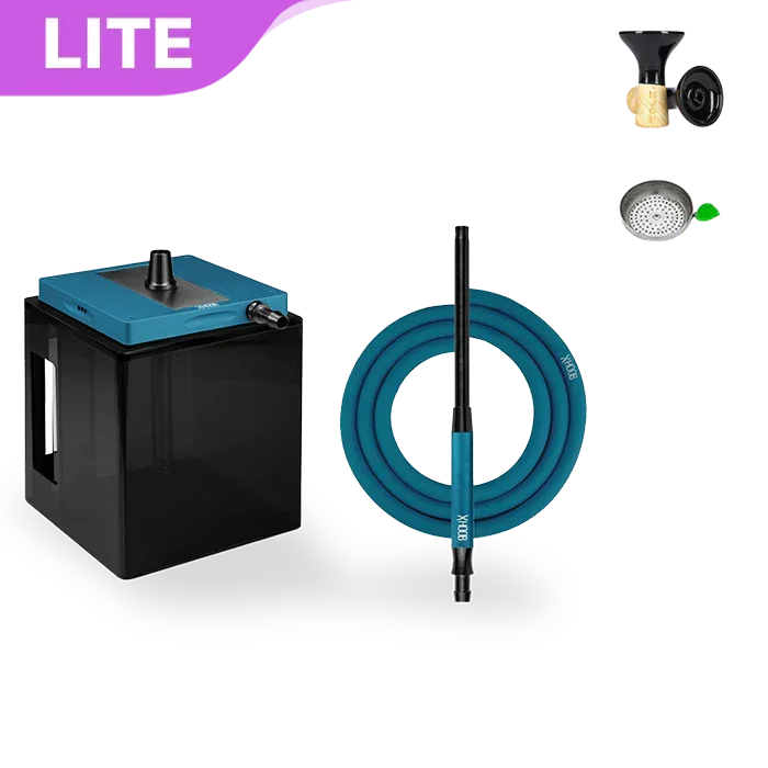 Hoob Atom Hookah - Marine Blue Black