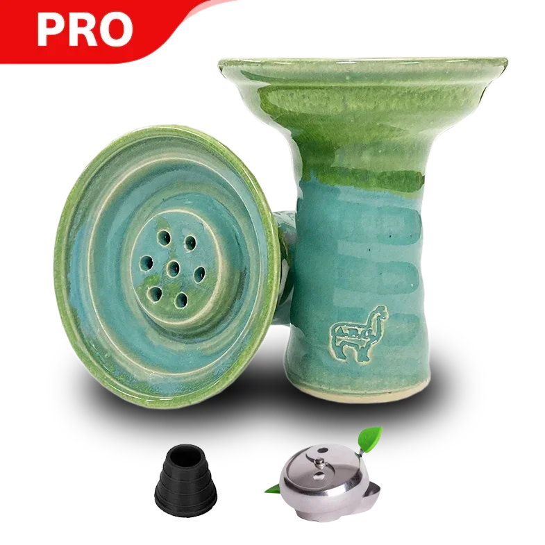 Alpaca Lipache Bowl - Green On Denim