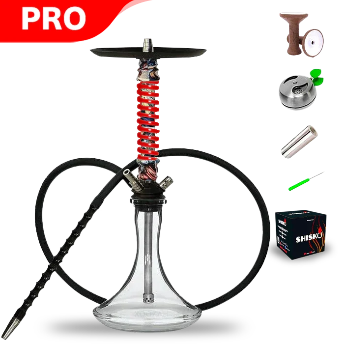 Mamay Customs Coilover Mini - Marvel Red - shishagear