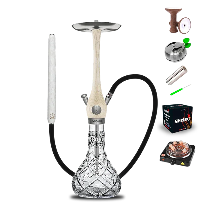 Wookah Alabaster Mastercut Olives Hookah
