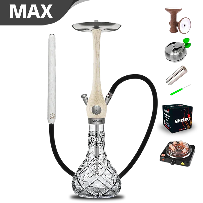 Wookah Alabaster Mastercut Olives Hookah