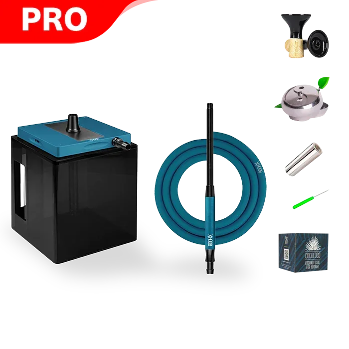 Hoob Atom Hookah - Marine Blue Black
