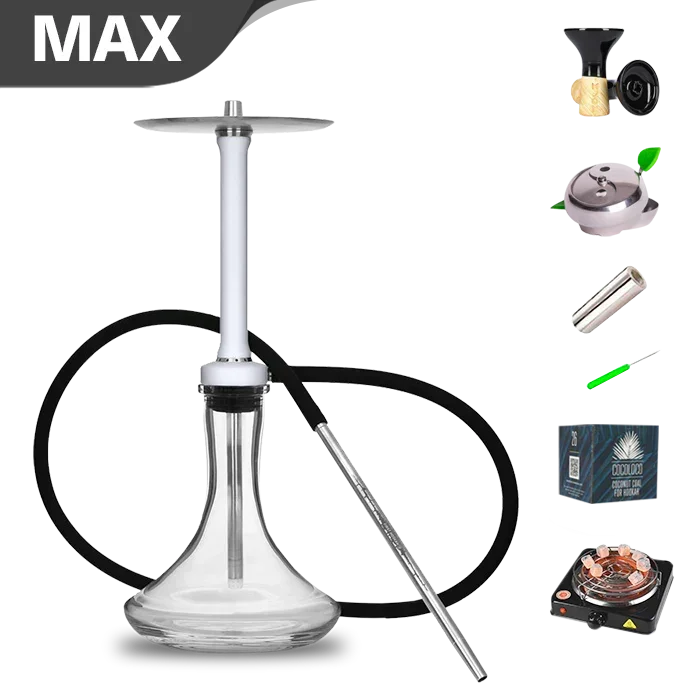 First Hookah Core Light Hookah Set - White