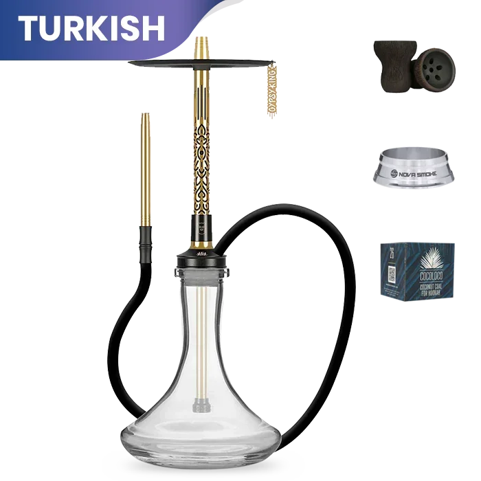 Alpha Misha Revolt Hero Gypsyking - Gold - Hookah Shisha - UK