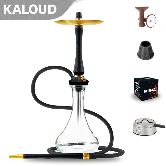 Union Hookah Sleek V2 - PVD Black