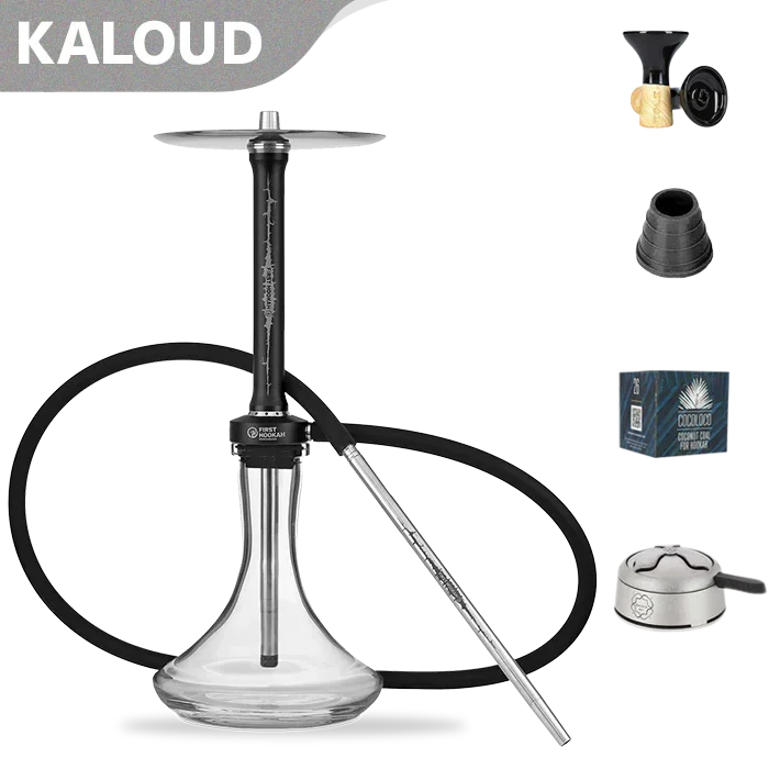 First Hookah Core Light Hookah Set - Black