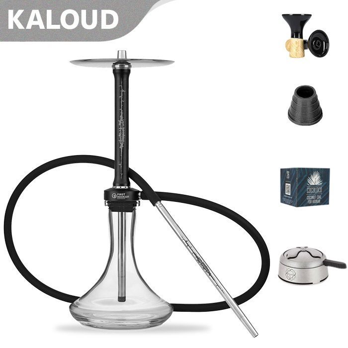 First Hookah Core Light Hookah Set - Black