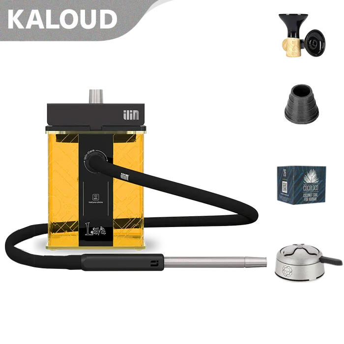 Cachimba Nano Smoke - Lava cuadrada