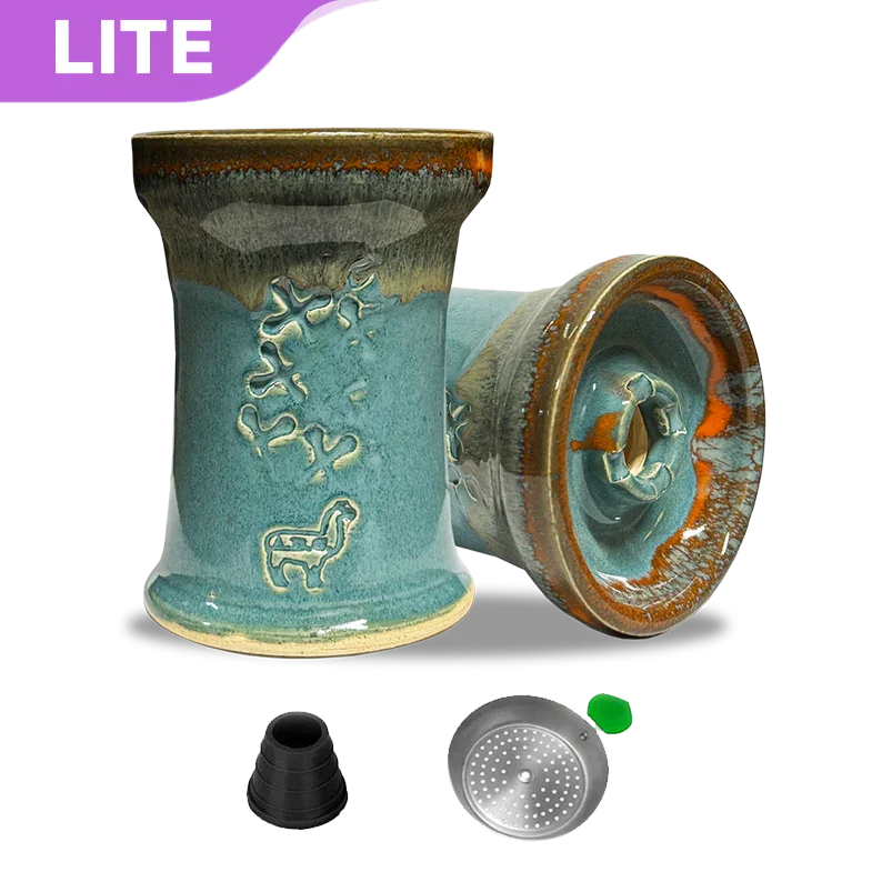 Alpaca Rook Thick Boyz Bowl - Citrus Teal