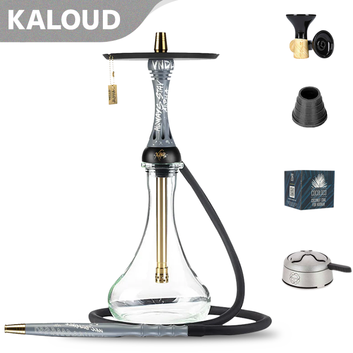 Alpha Hookah X VNDL Set - Nardo Gray