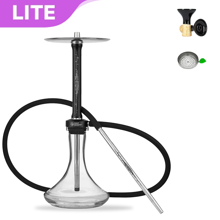 First Hookah Core Light Hookah Set - Black