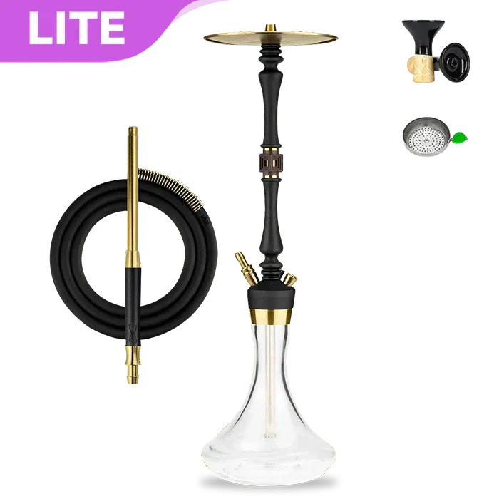 Hoob Mars Pro Hookah - Black Gold