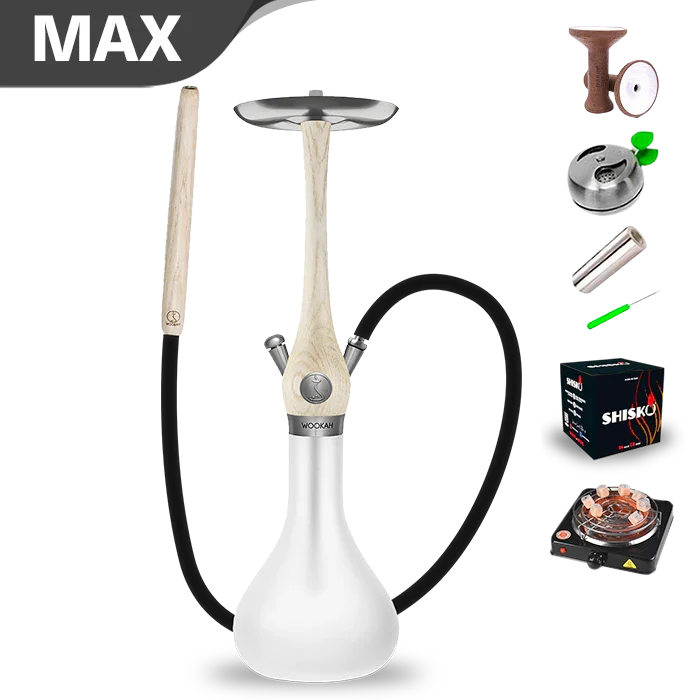 Wookah Alabaster Misty Smooth Hookah