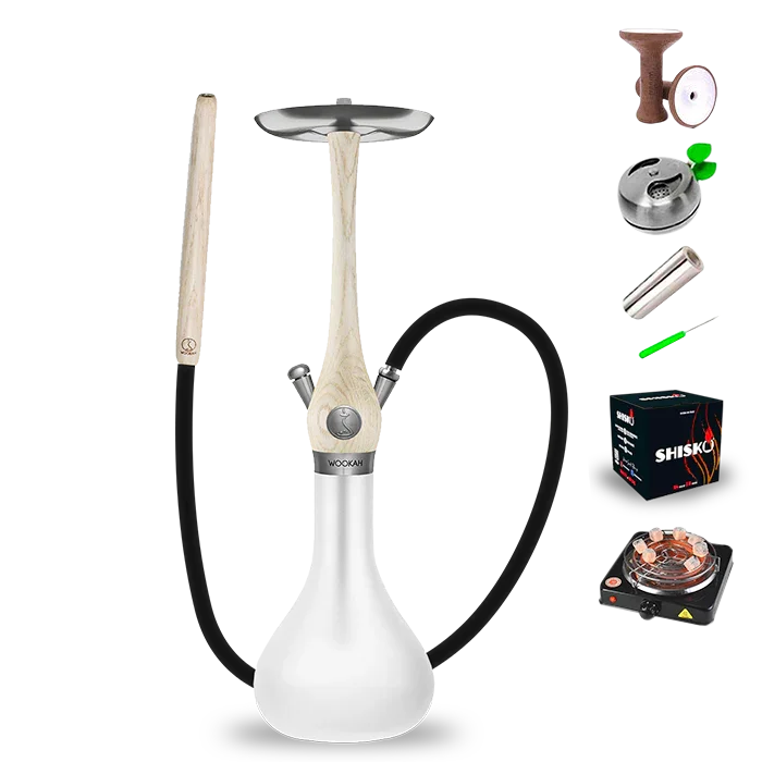 Wookah Alabaster Misty Smooth Hookah