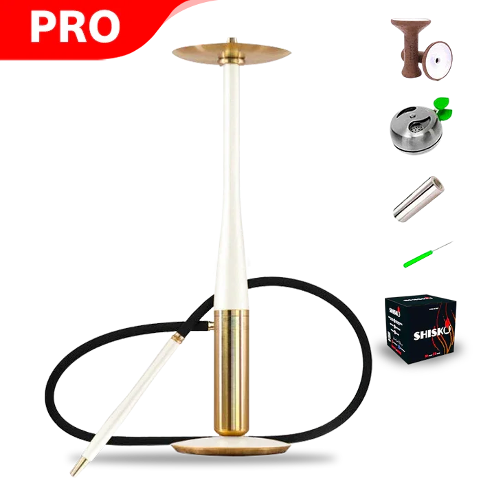 Union Hookah Argument - PVD White Gold