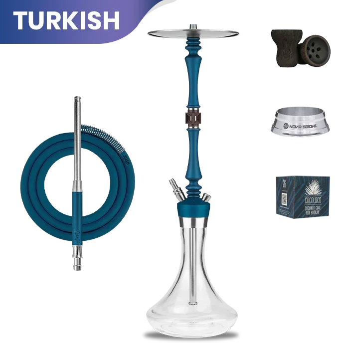 Hoob Mars Pro Hookah - Marine Blue