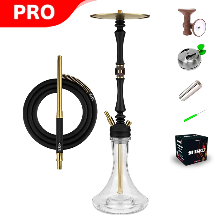 Cachimba Hoob Mars - Oro negro