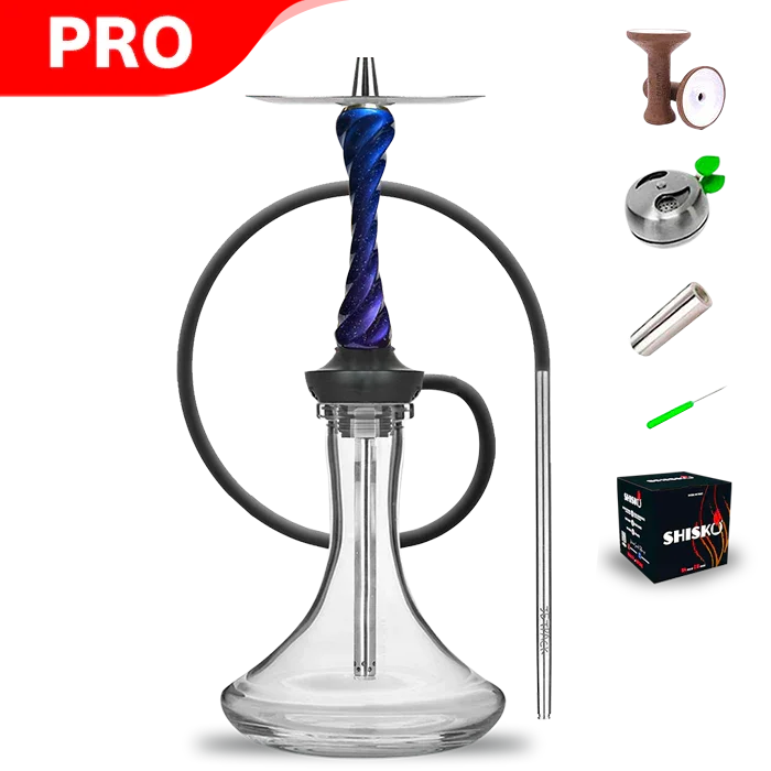 Jetpack Hookah - Candy Blue Galaxy