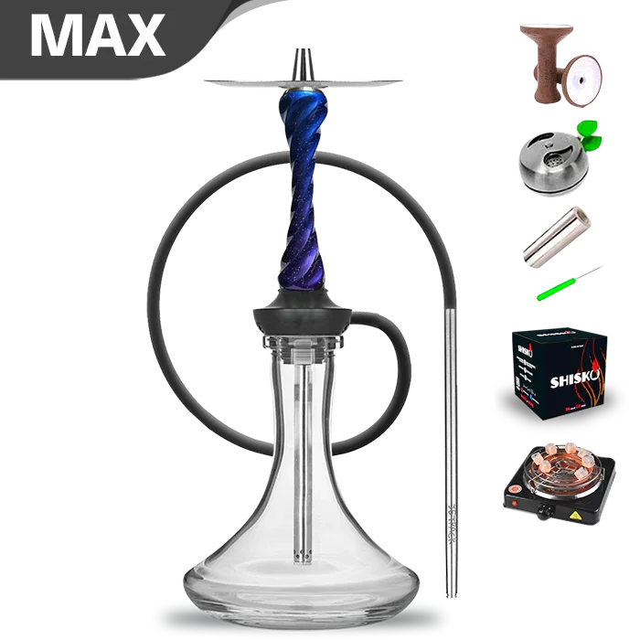 Jetpack Hookah - Candy Blue Galaxy