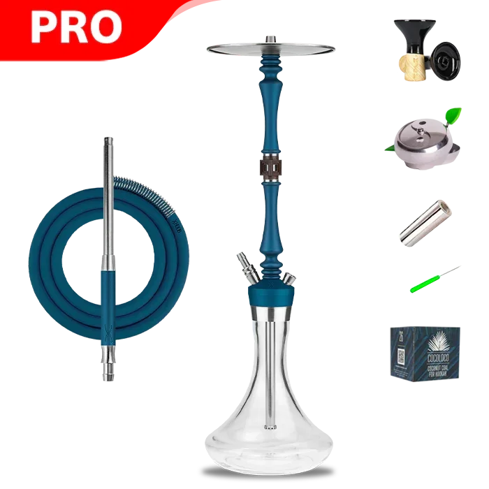 Hoob Mars Pro Hookah - Marine Blue