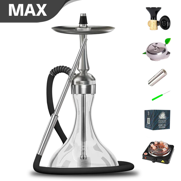 Mattpear HP Series Hookah With Threaded Base
