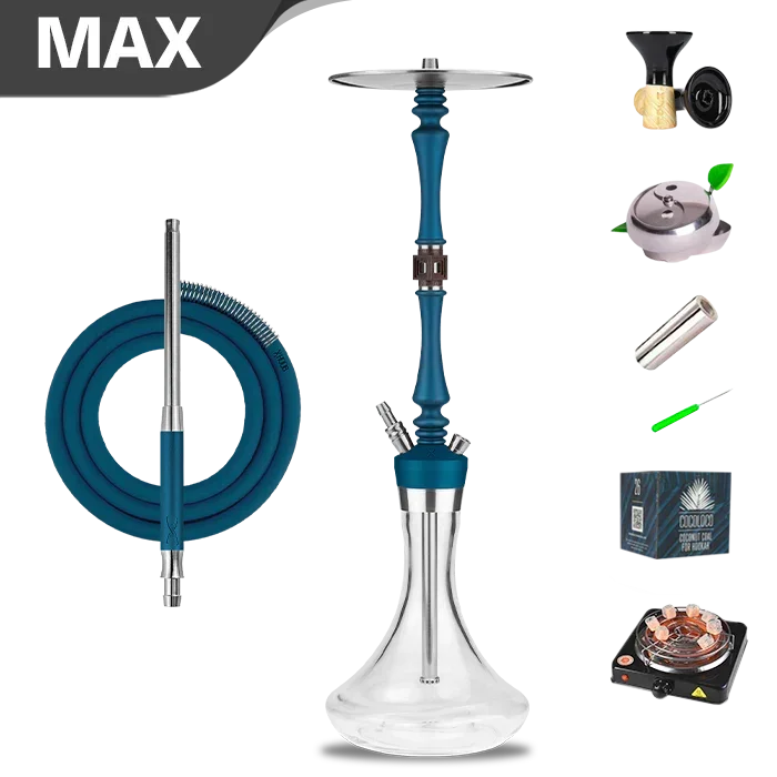 Hoob Mars Pro Hookah - Marine Blue