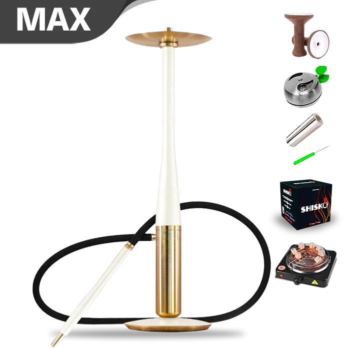 Union Hookah Argument - PVD White Gold