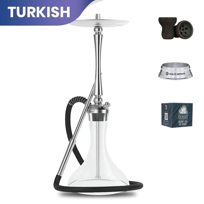 Cachimba Mattpear Classic M Slim Plus - Transparente