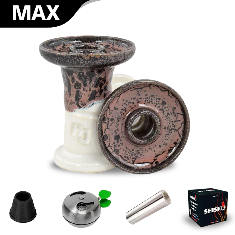 HJ 80 Feet 80 Bowl - Blackberry over White