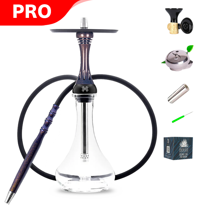 口コミ・レビューで人気商品を探そう SET X Hookah Alpha - black - UK - Shisha Hookah - X Space その他