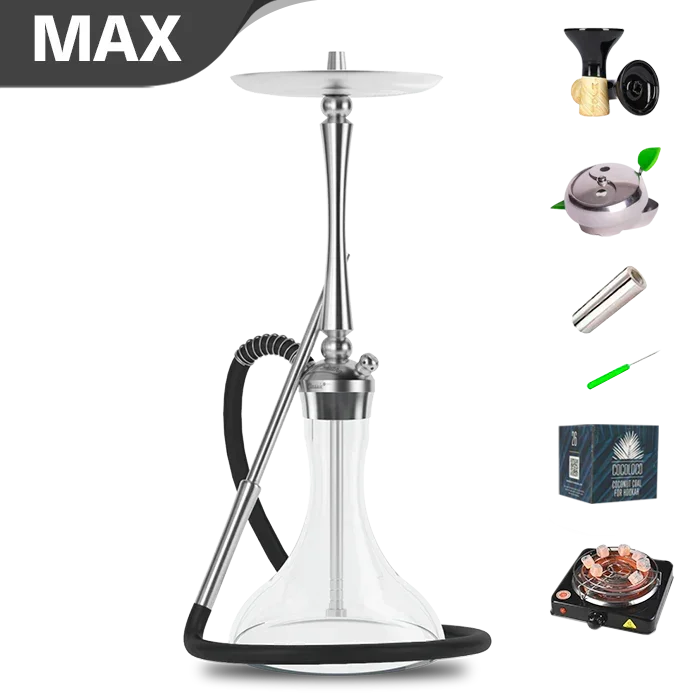 Cachimba Mattpear Classic M Slim Plus - Transparente