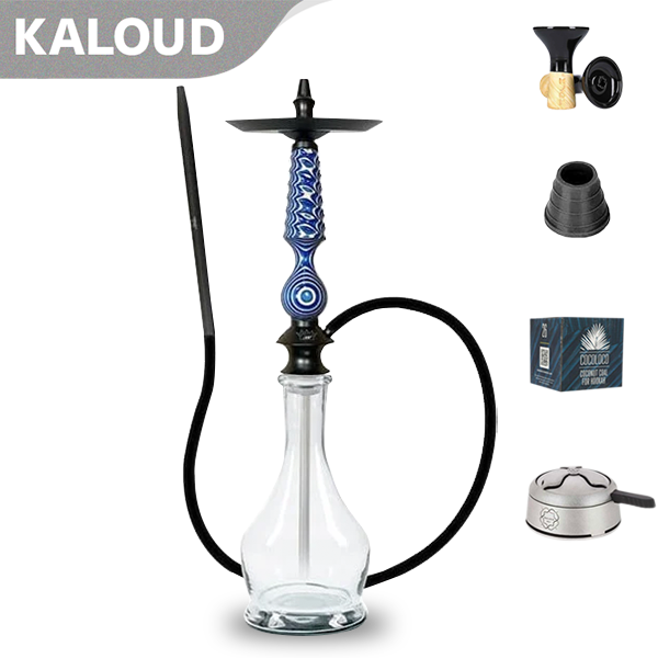 Regal Hookah Cavalier - Greek Eye