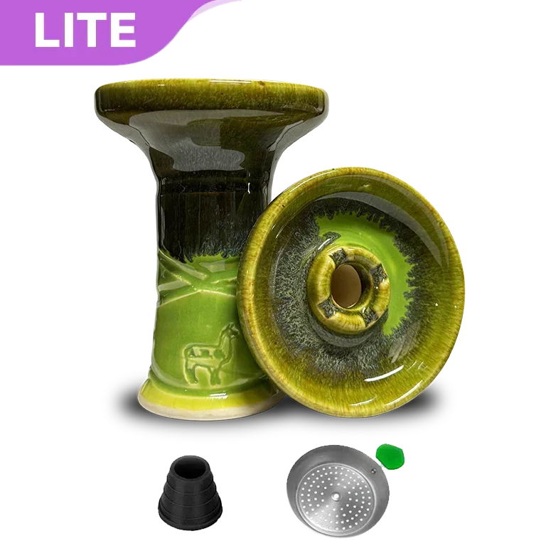 Alpaca Rook Shallow Bowl - Guac