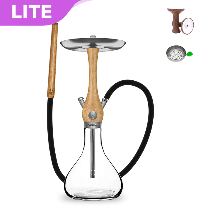 Wookah Mini Oak Smooth Hookah