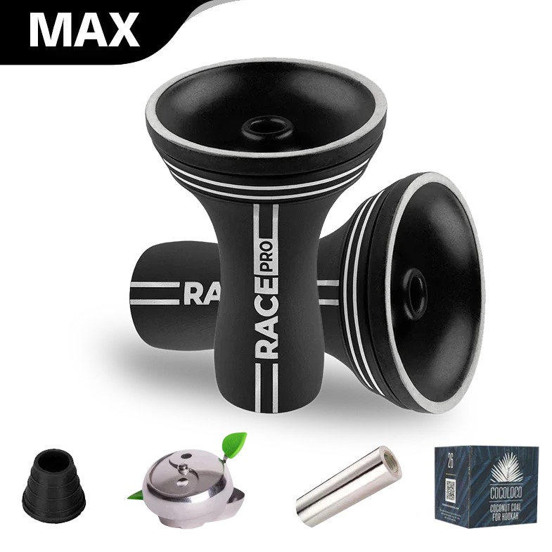 Alpha Race Phunnel PRO Bowl - Black Matte