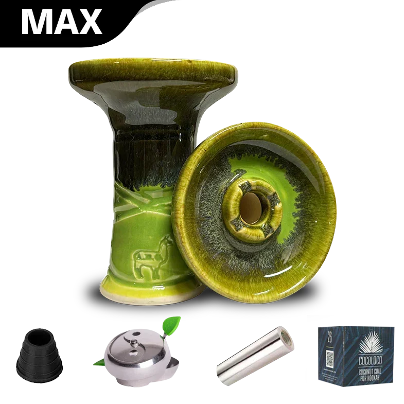 Alpaca Rook Shallow Bowl - Guac