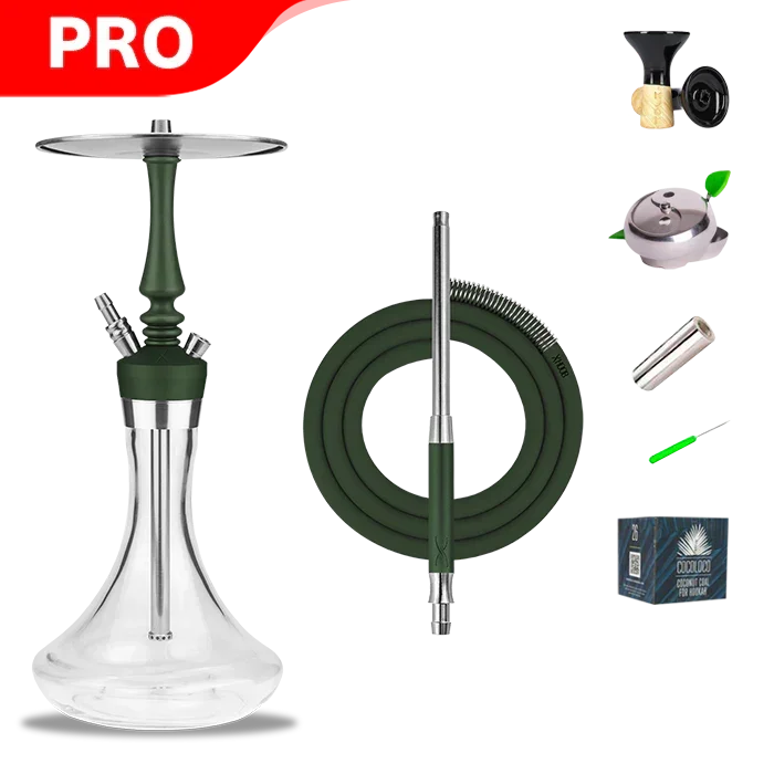 Hoob Mars Mini Pro Hookah - Racing Green